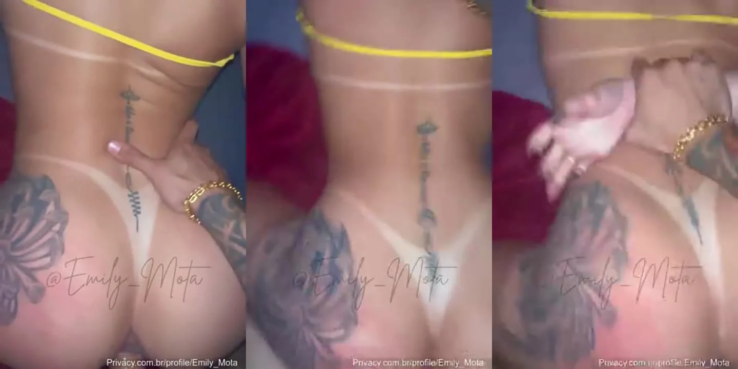 Descubra Emily Mota levando uma socada sem camisinha