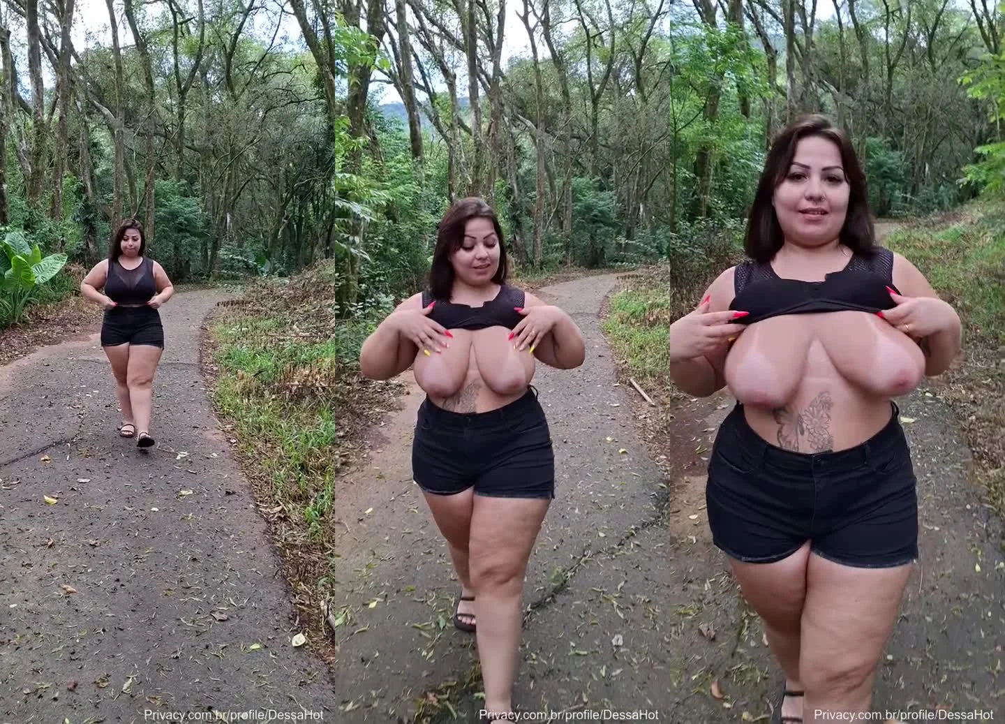 Ela Exibiu os Seios na Praia de Surpresa