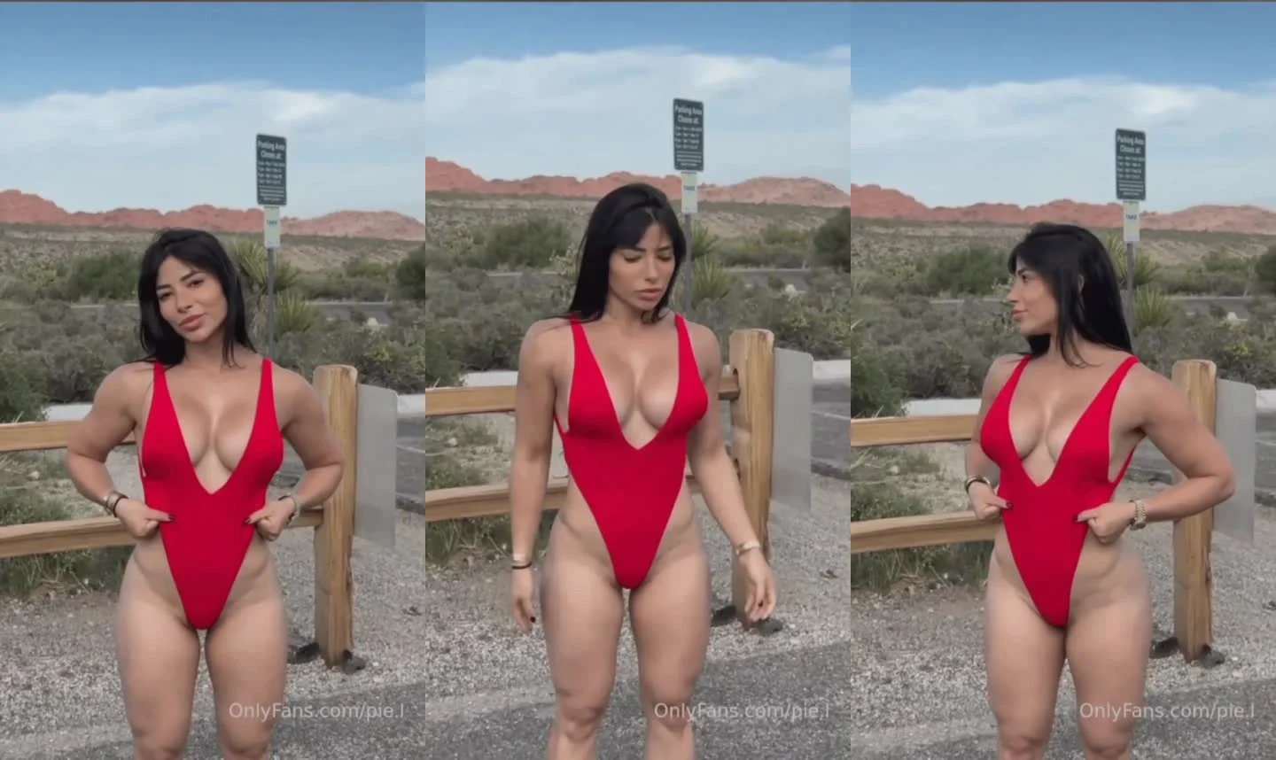 Exibição Safada da Pietra Luccas Ao Ar Livre