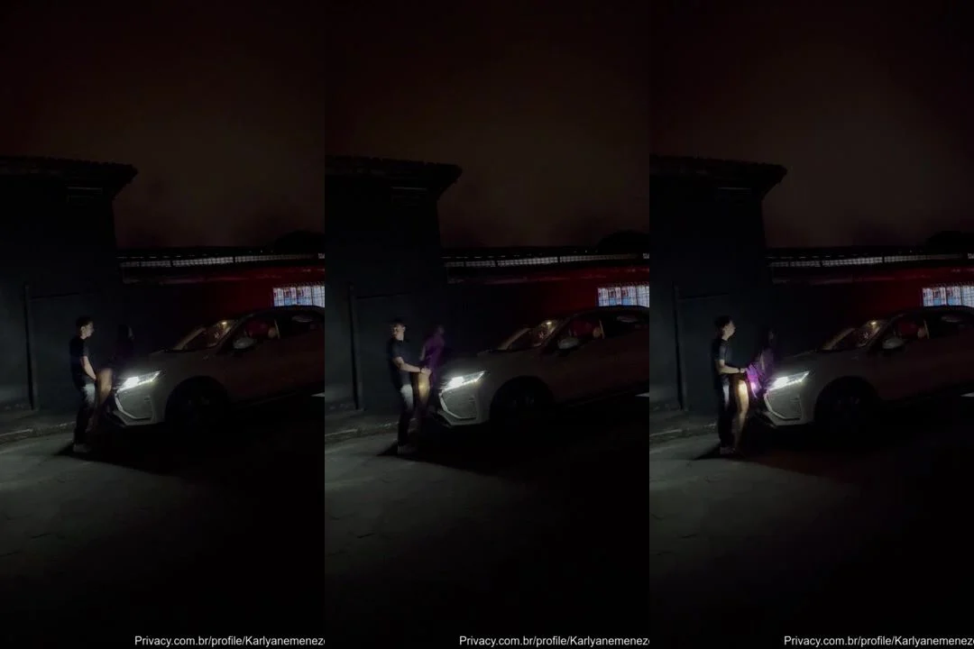 Filme Karlyane Menezes comendo no carro no meio da rua