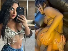 Gi Paes mostra sexo anal vazado com empinadinha intensa