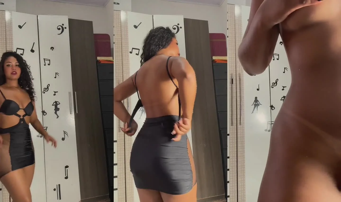 Jacareí pega mulher safada despindo em vídeo picante