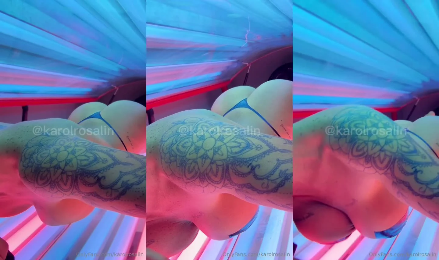 Karol Rosalin Totalmente Nua Queimando de Tesão ao Sol