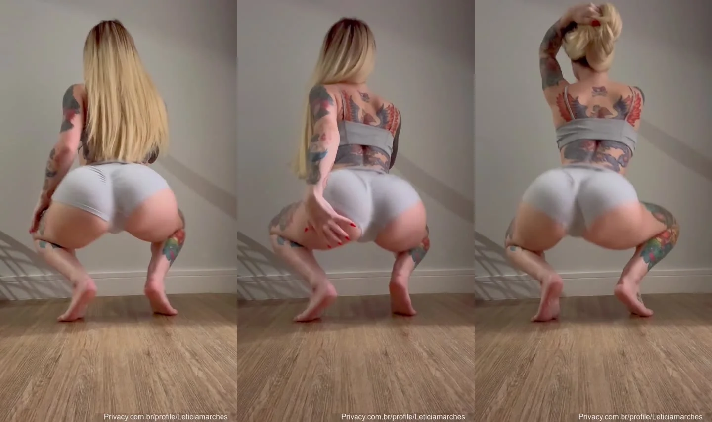 Letícia Marques rebola gostosa de shortinho molhando a buceta