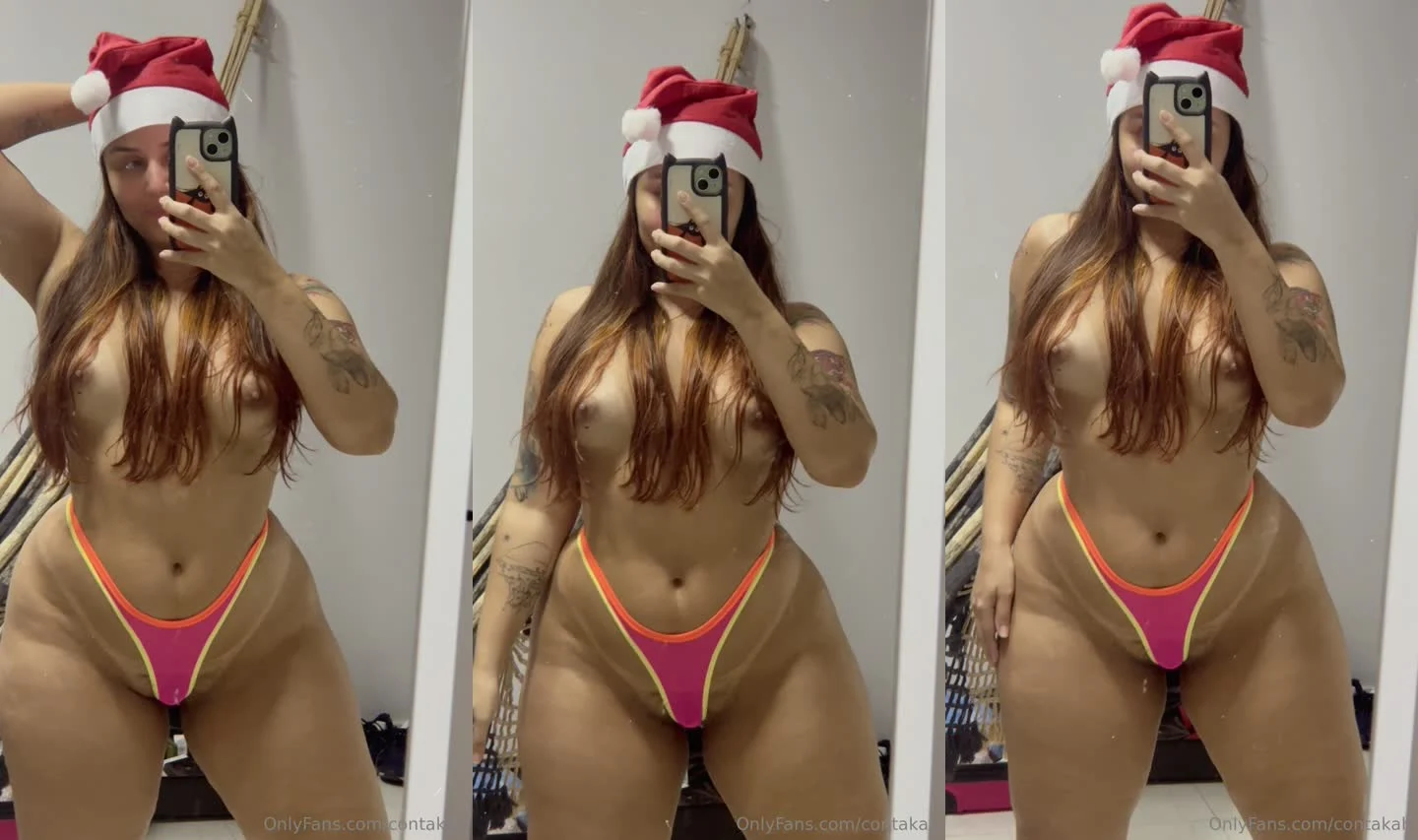 Novinha de Natal Cavalona Metendo com Orgasmo Explosivo