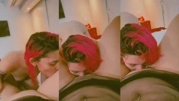 Novinha Lulu Witox e amiguinha se pegam gostoso no Privacy