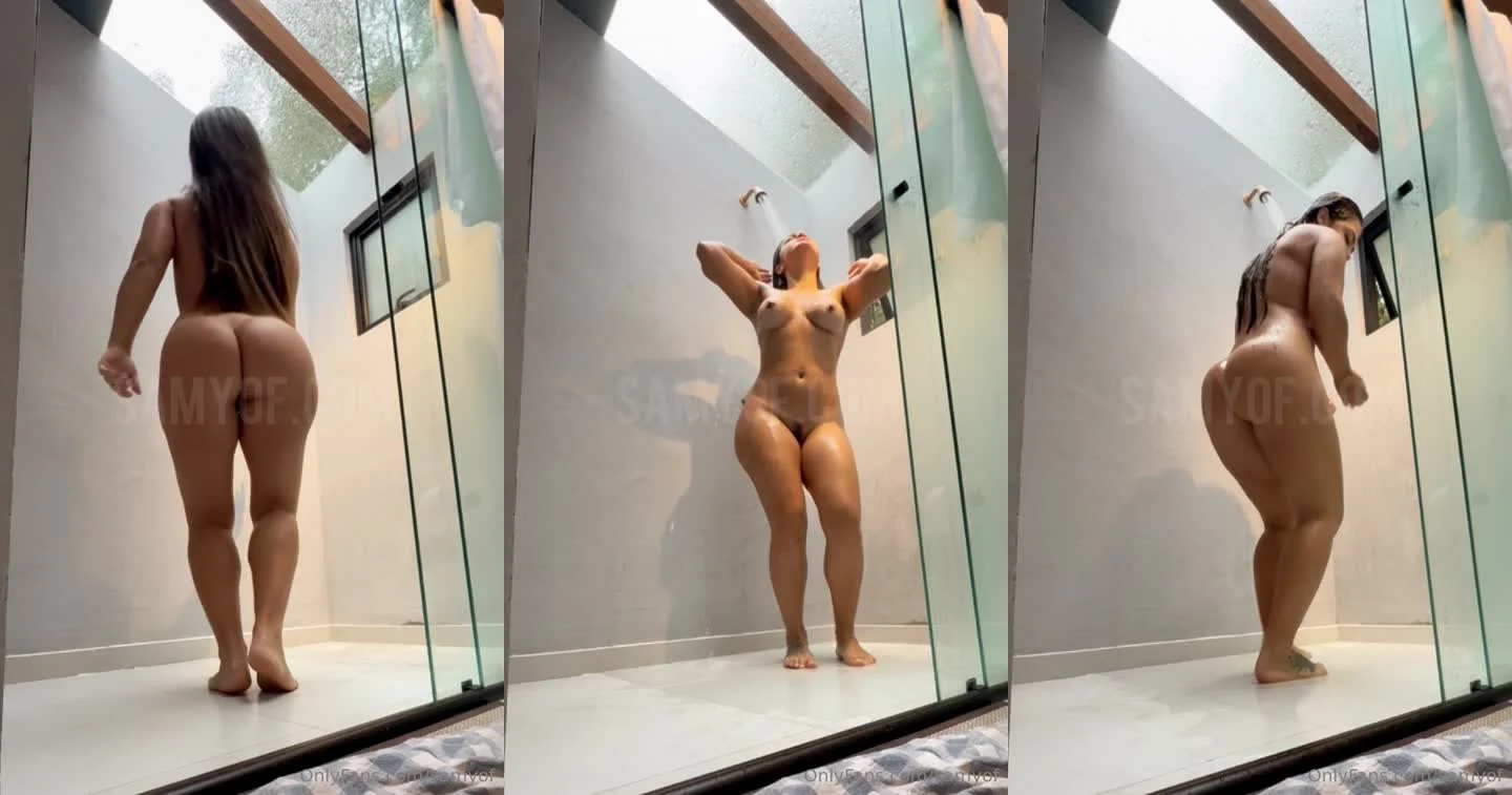 Peladinha Safada do Samyof Mostrando Tudo no Banho