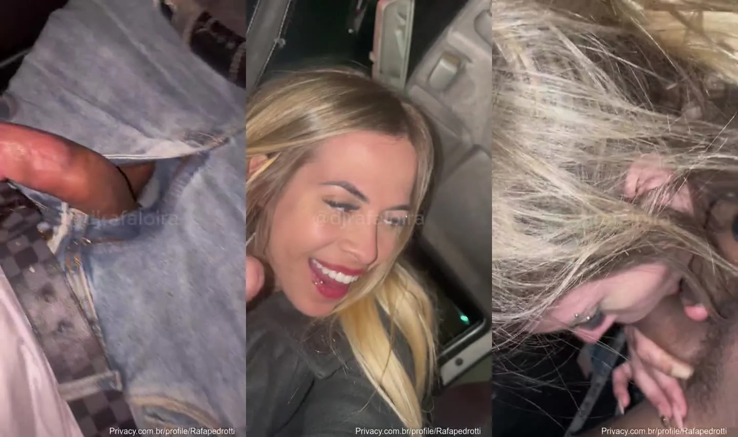 Rafaela Pedrotta Chupa o Pau Gigante no Carro Melhor Privacy Grátis