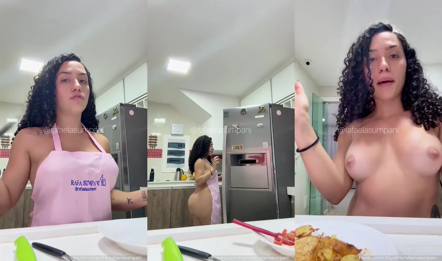 Rafaela Sumpani pelada na cozinha dando muito tesão – OnlyFans
