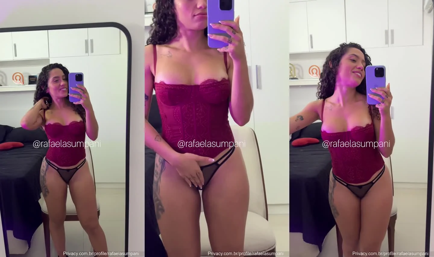 Rafaela Sumpani se exibe pelada no Onlyfans – safada e natural