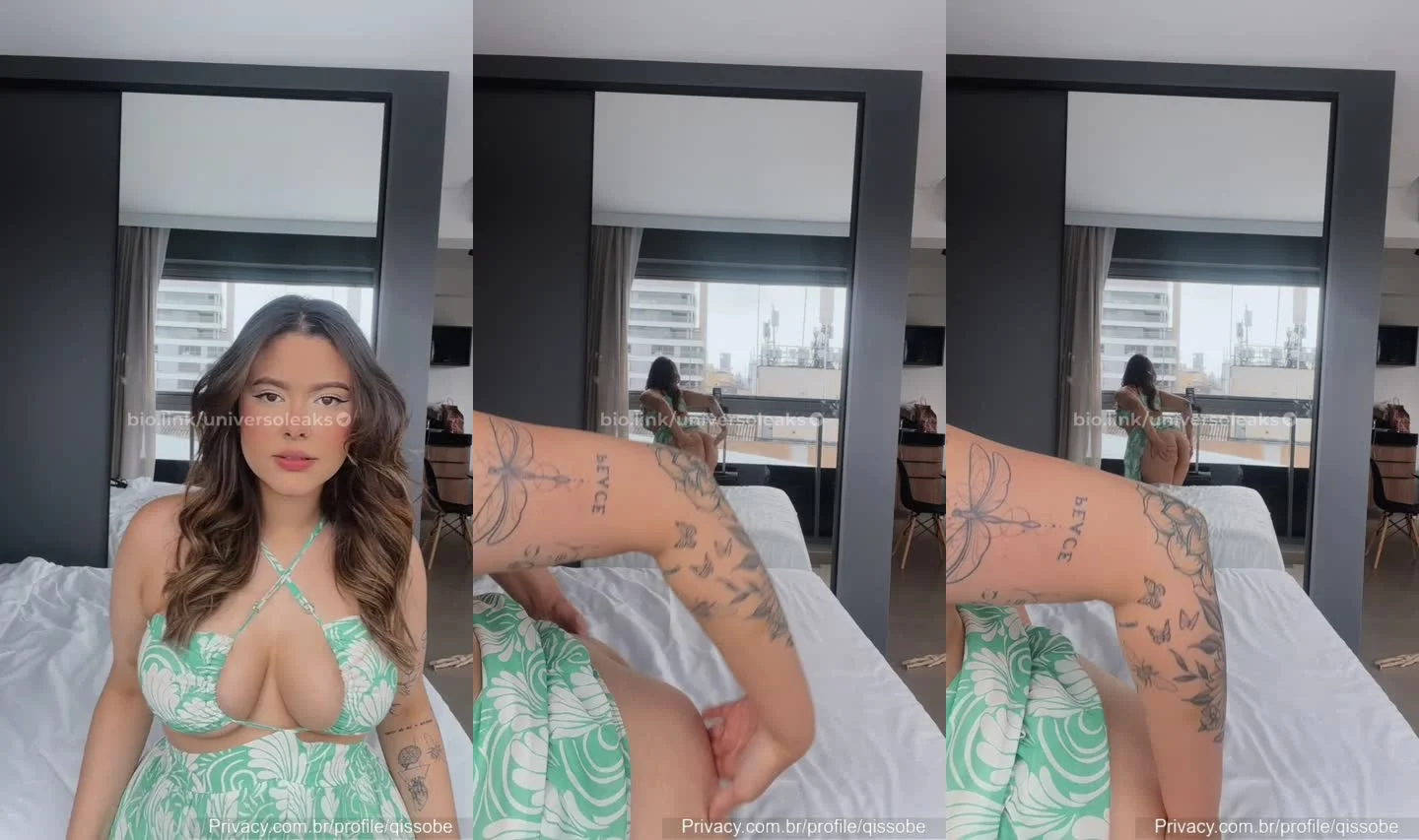 Safada Qissobe Exibindo o Cuzinho Delícia no Espelho do Privacy