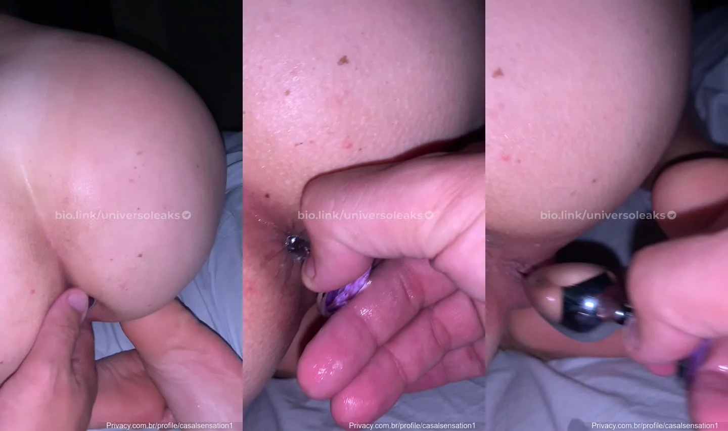 Sarada Fit mostra plug no cuzinho – Vídeo vazado