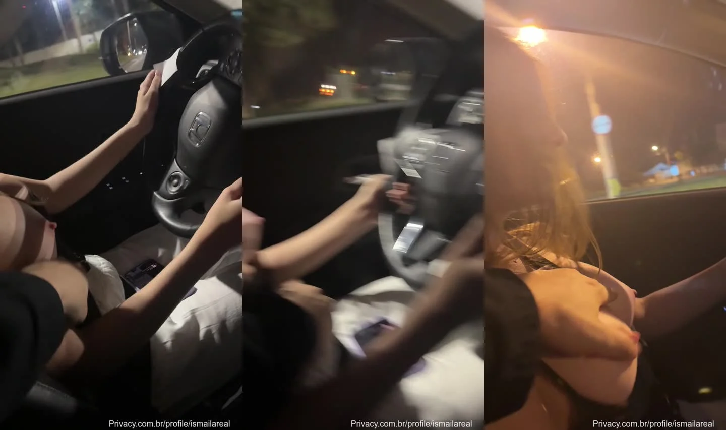 Transando Com a Safada Ismaila no Carro Sem Privacidade