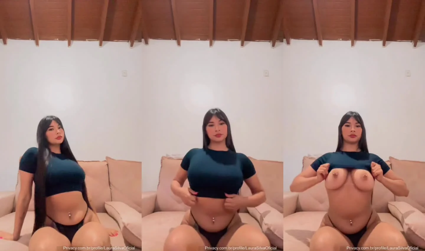 Vazamento Explícito de Laura Silva com Peitos Gigantes no Onlyfans