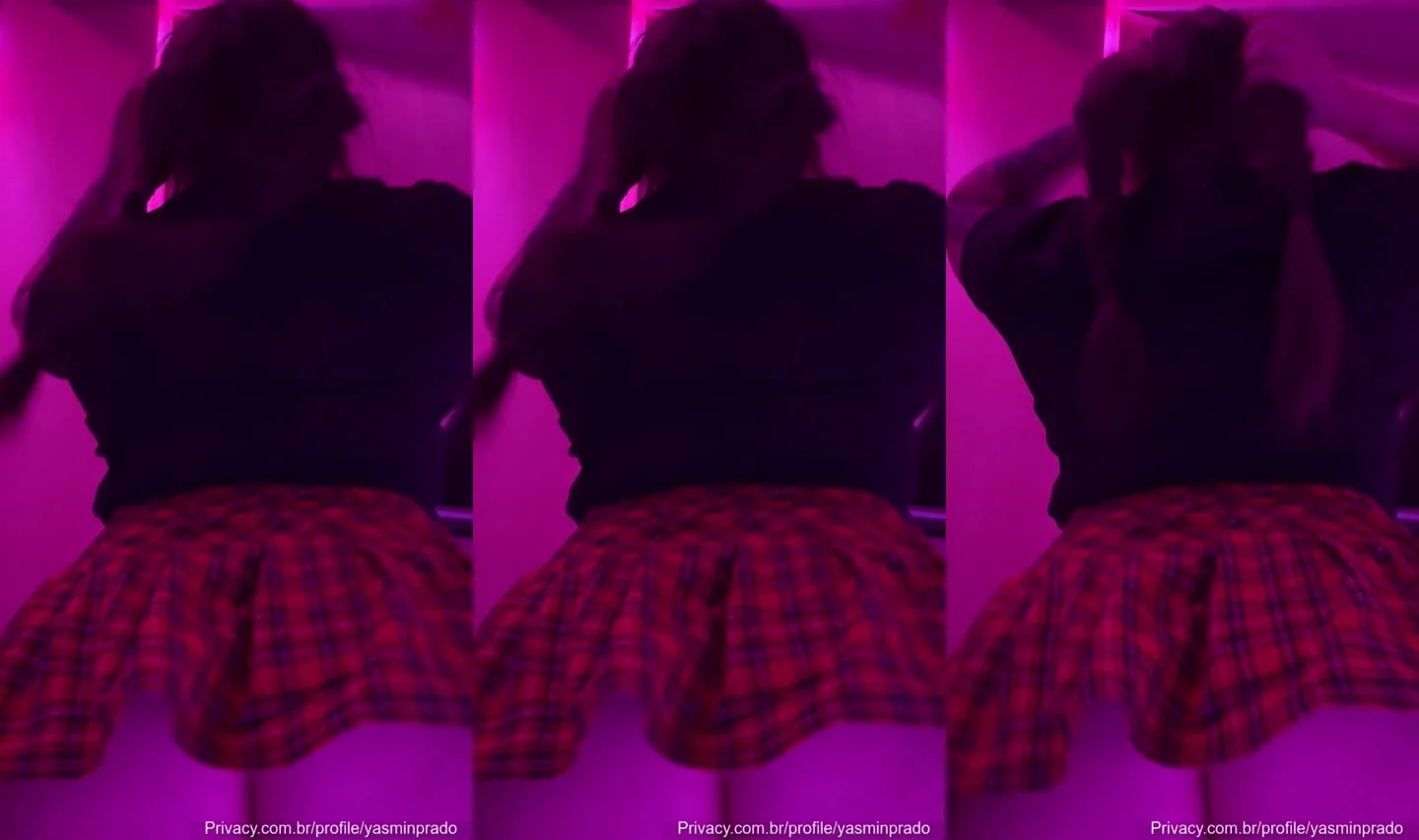 Yasmin Prado vai de colegial a putinha no Privacy