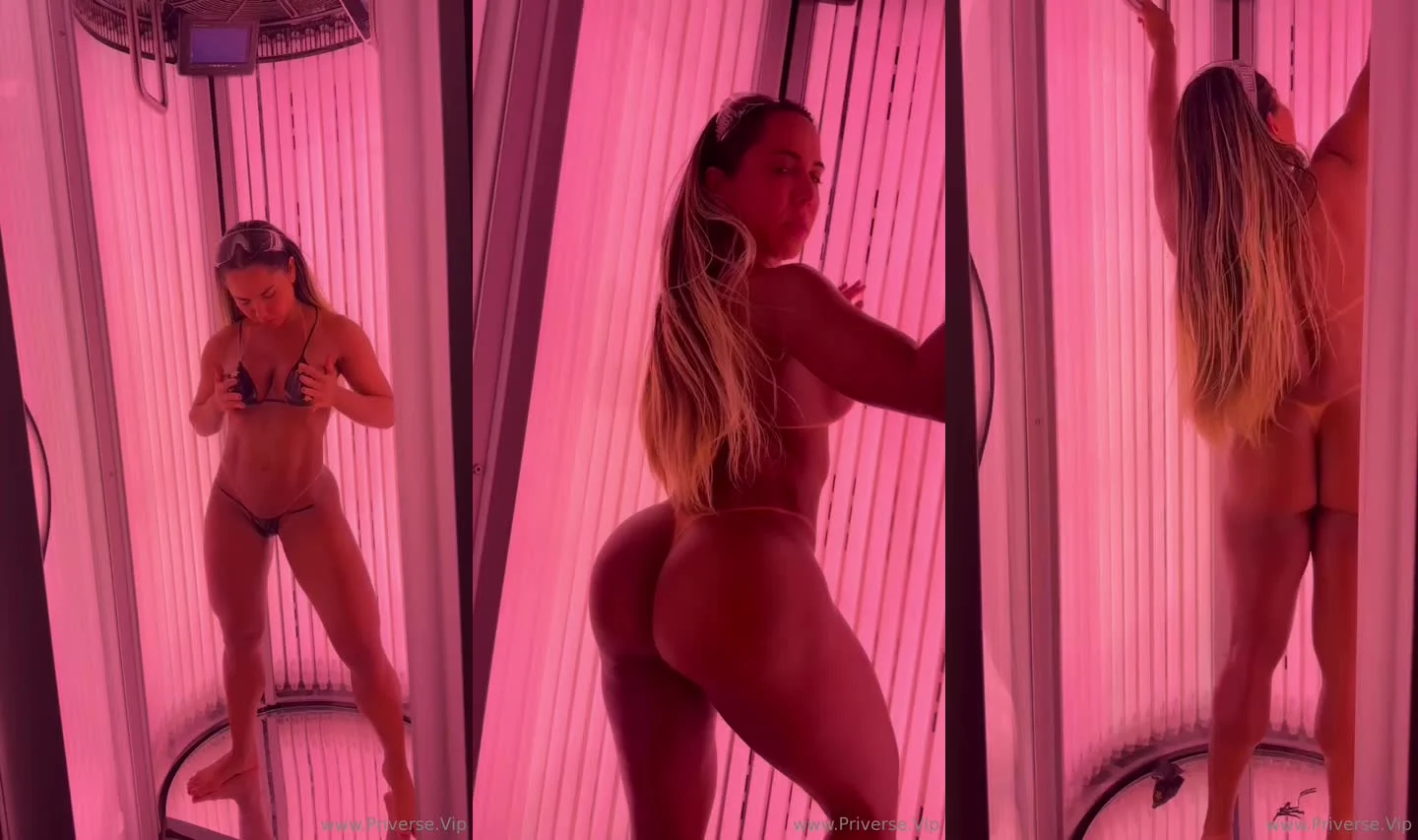 Mulher Melão Exibe Bucetão Dourado no Fapello