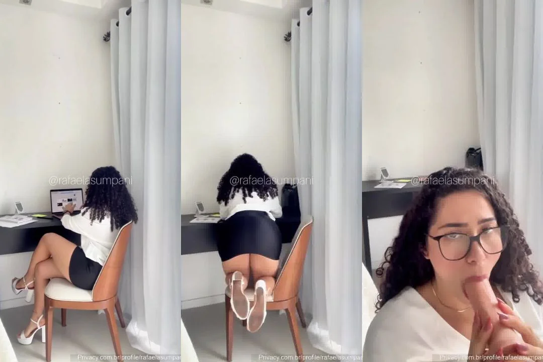 Secretária Gostosa Rafaela Sumpani Mamando com Safadeza