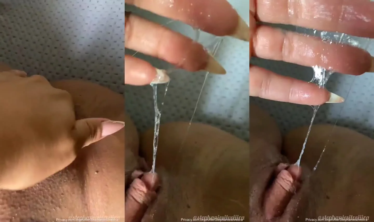 Stephanie Silveira ardente e encharcada de tesão no Erome